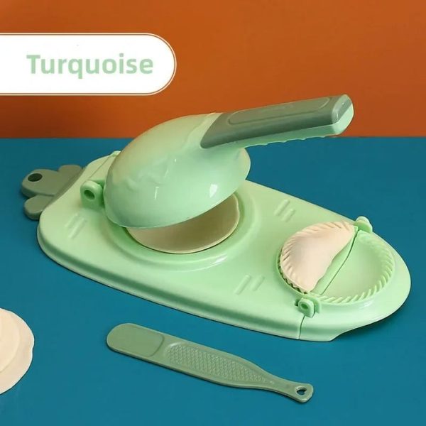 Dumplings Maker Dough Pressing Tool Manual Wrapper Making Plastic Mold Dumpling Skin Artifact Dough Press Kitchen Accessorie(random Color)